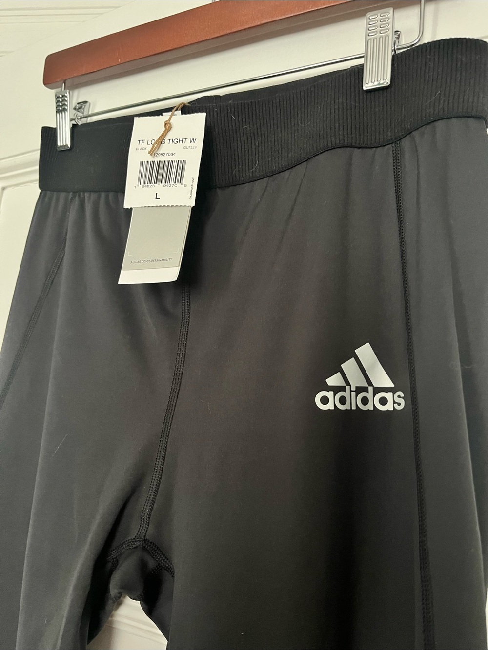 adidas Women's Techfit Long Tights - Large, High Rise Tight Fit